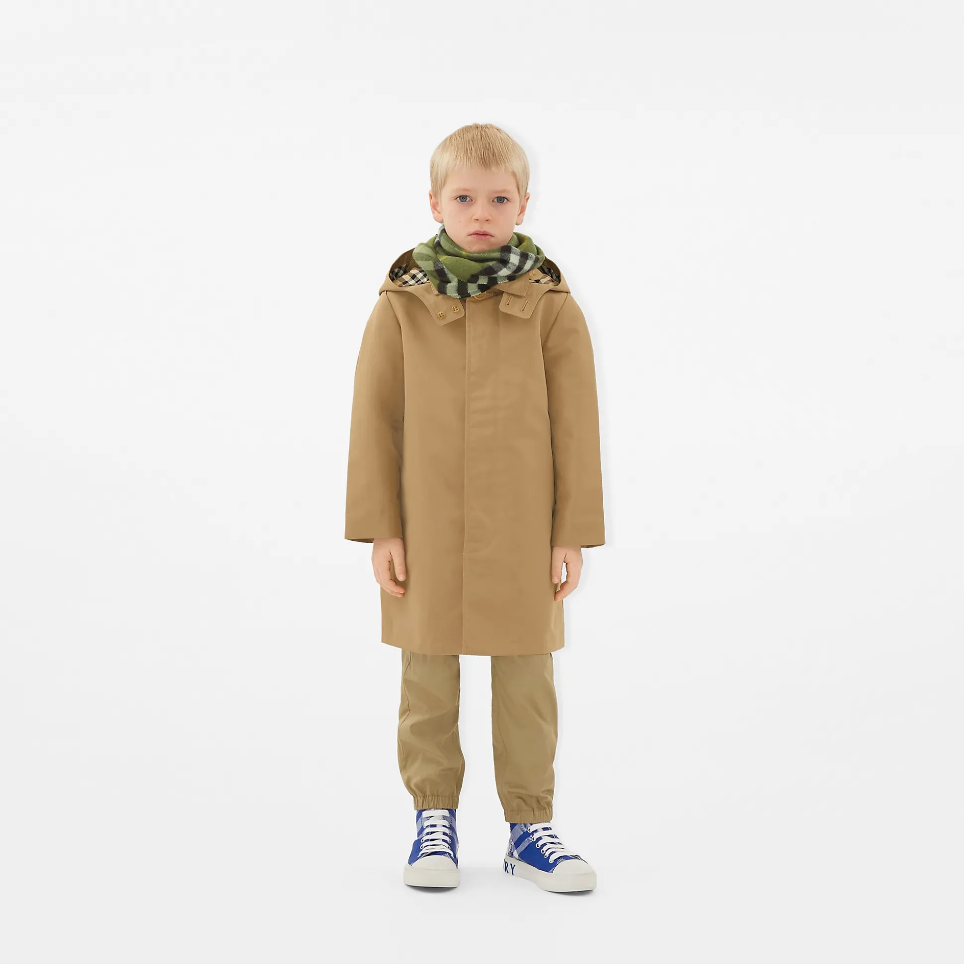 Sale Burberry Lightweight Car Coat Camel