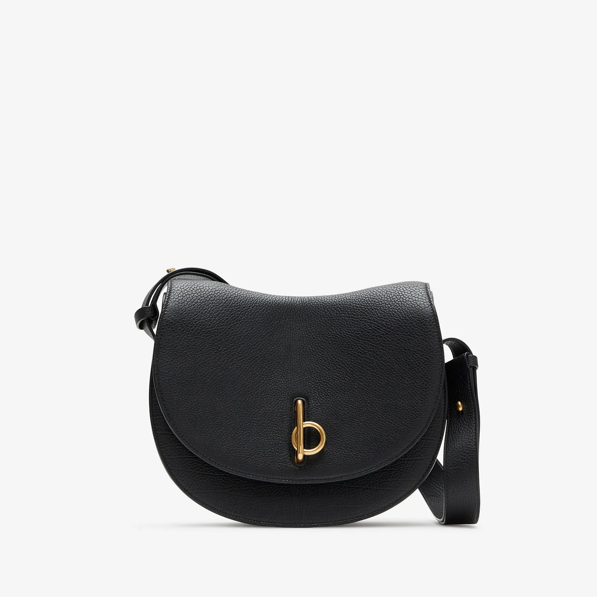 Best Sale Burberry Medium Rocking Horse Bag Black