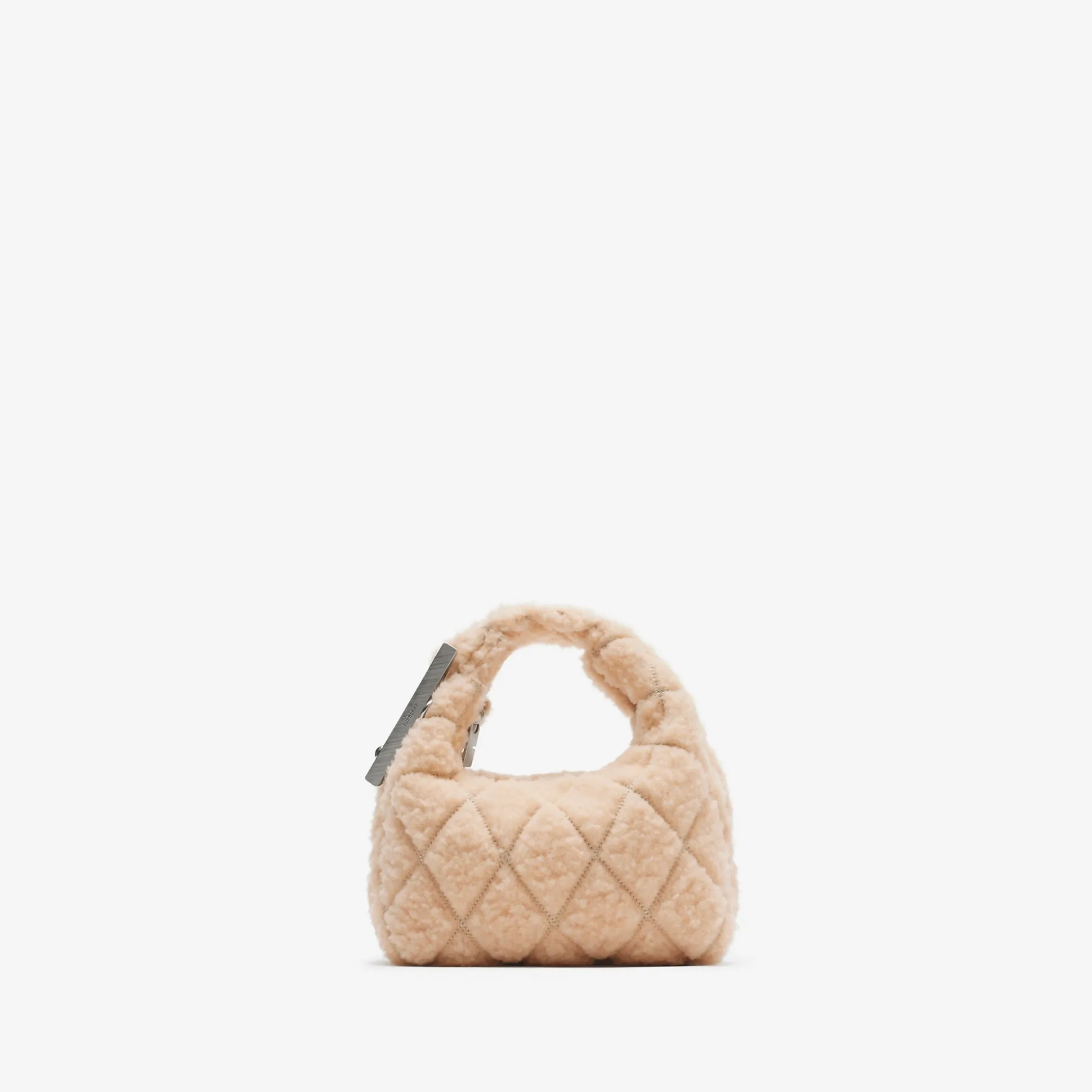 New Burberry Micro Peg Chain Bag Peach