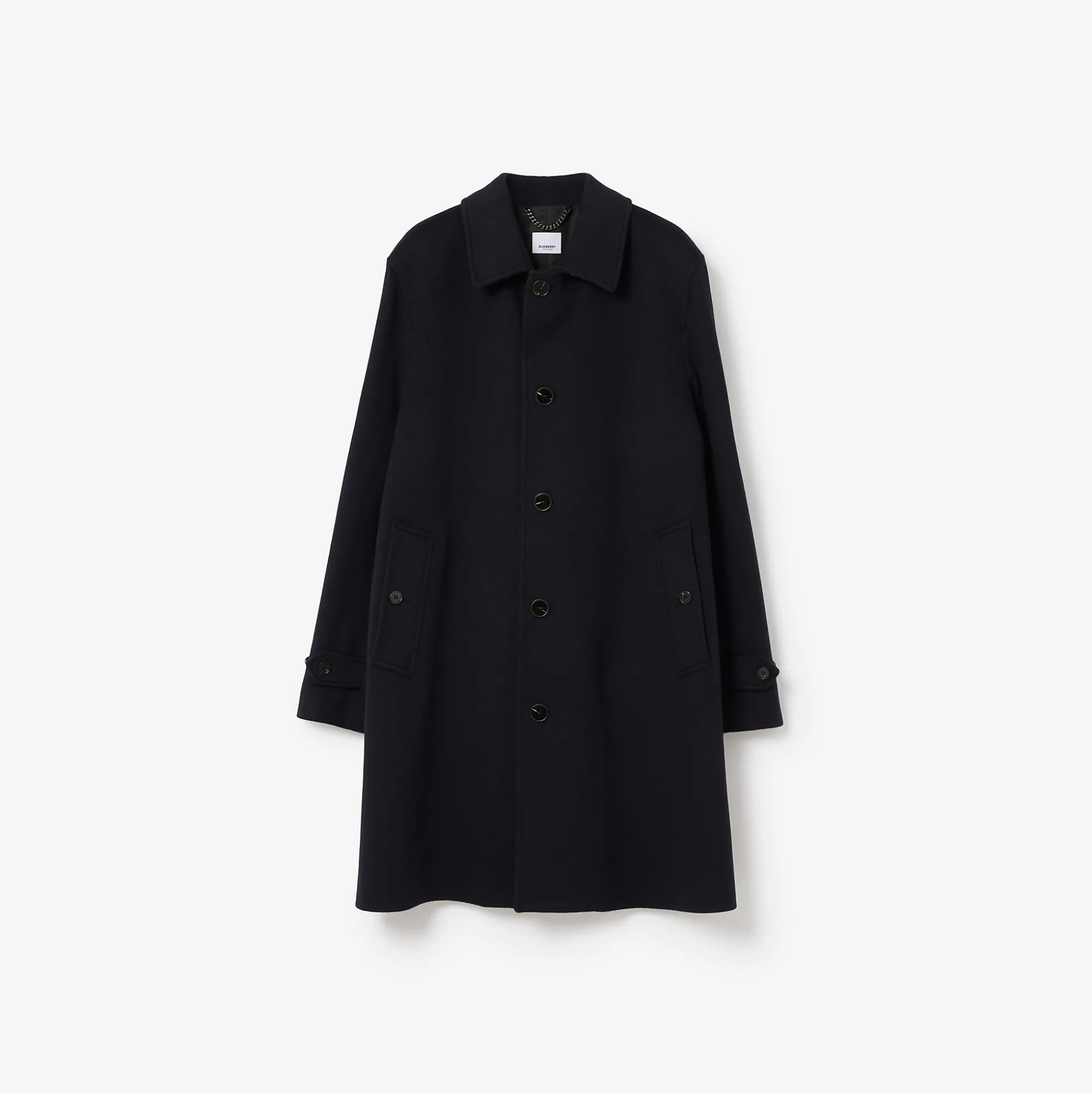 Hot Burberry Mid-length Cashmere Blend Paddington Car Coat Midnightnavy