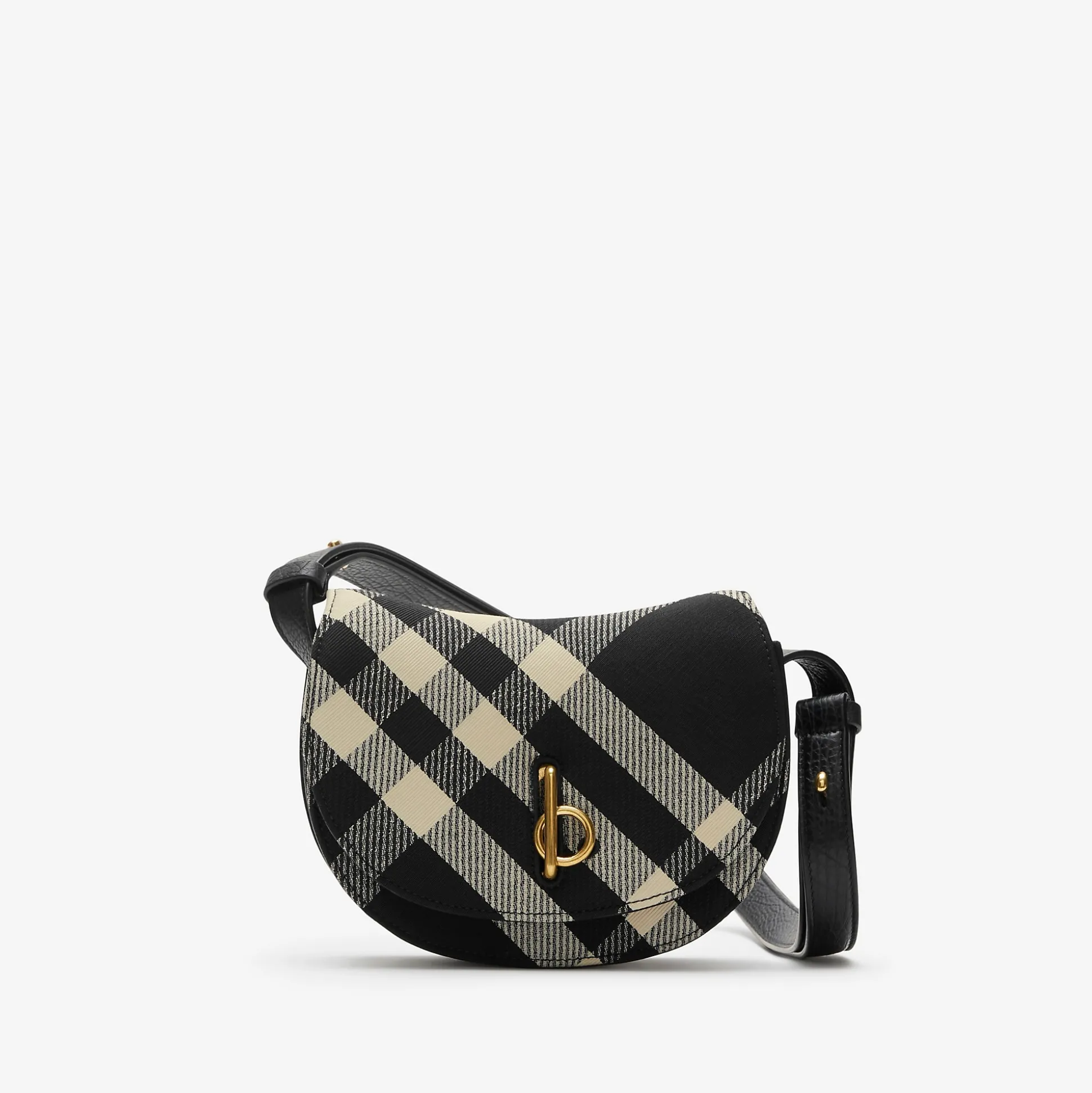 New Burberry Mini Rocking Horse Bag Black