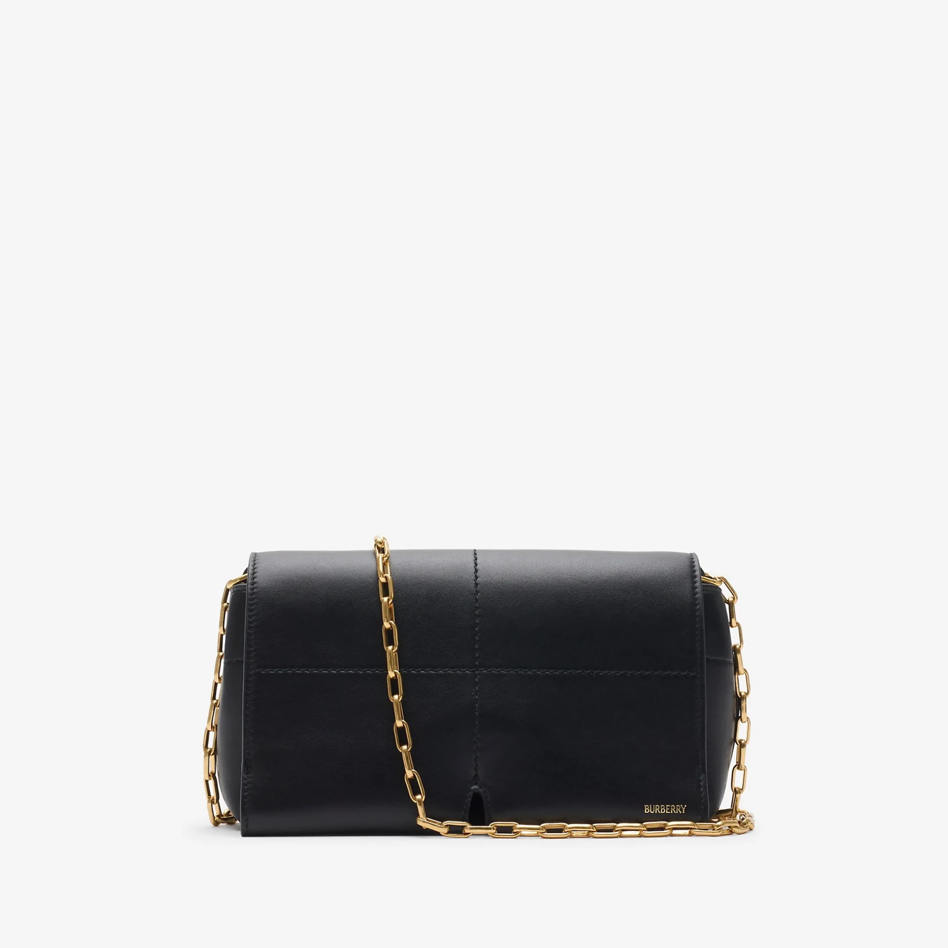 Best Burberry Mini Snip Chain Bag Black