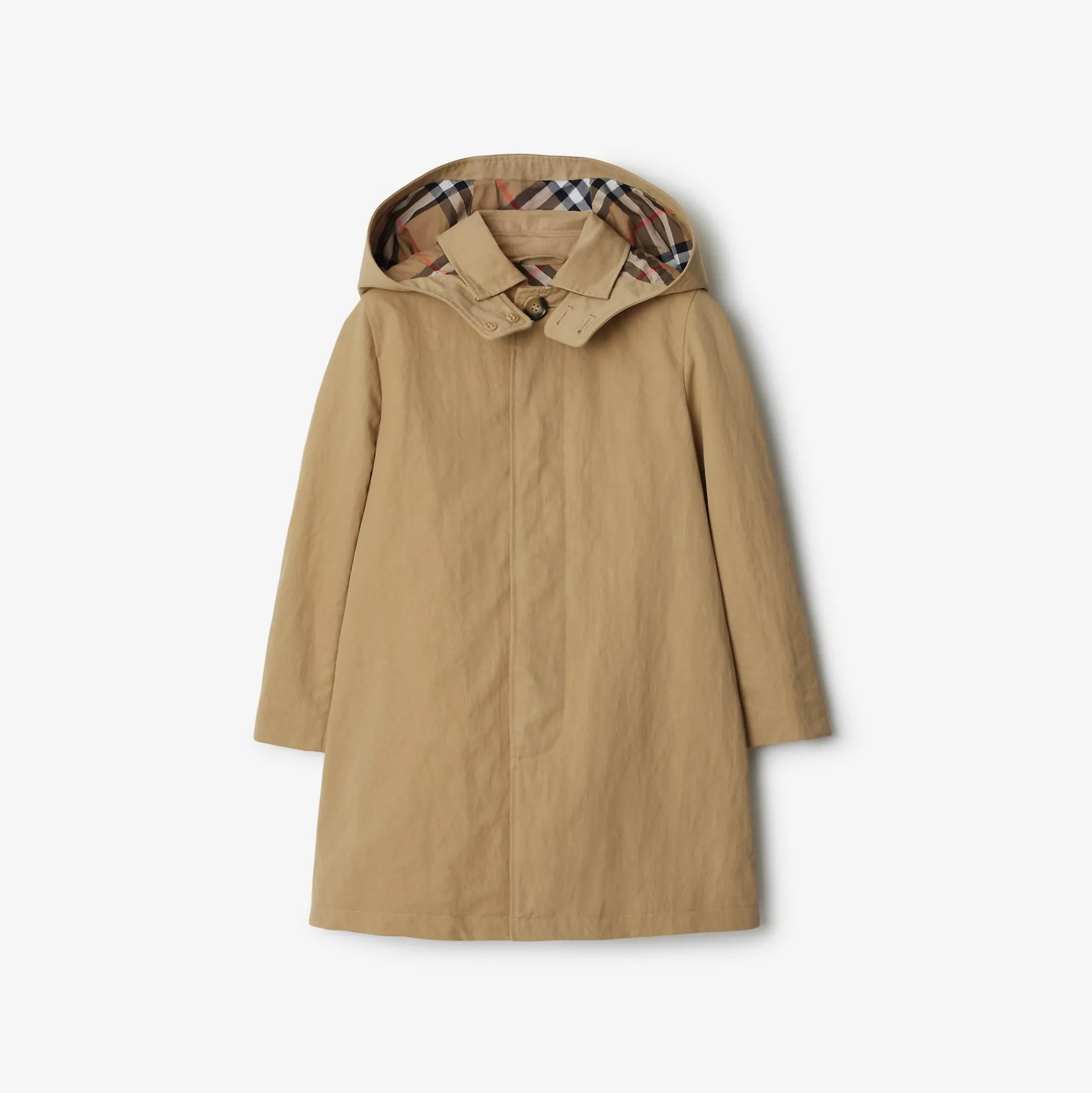 Cheap Burberry Nylon Cotton Car Coat Sand