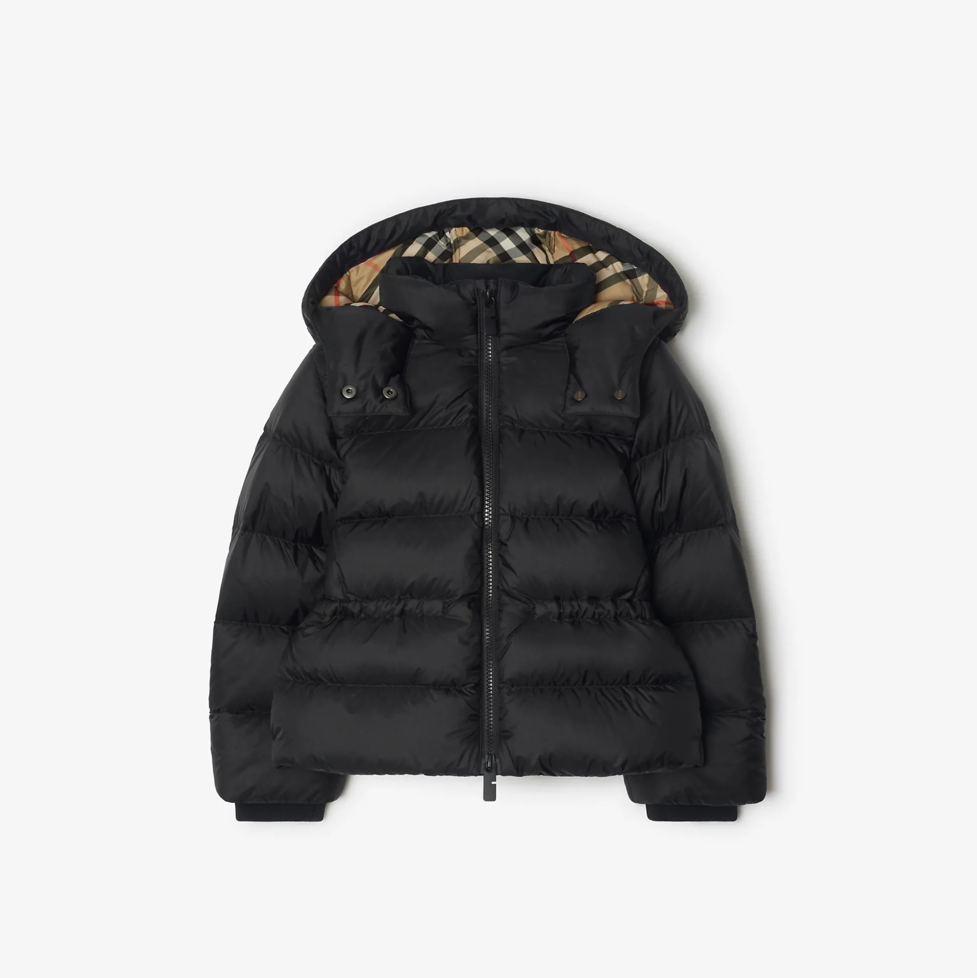 Best Burberry Nylon Puffer Jacket Black