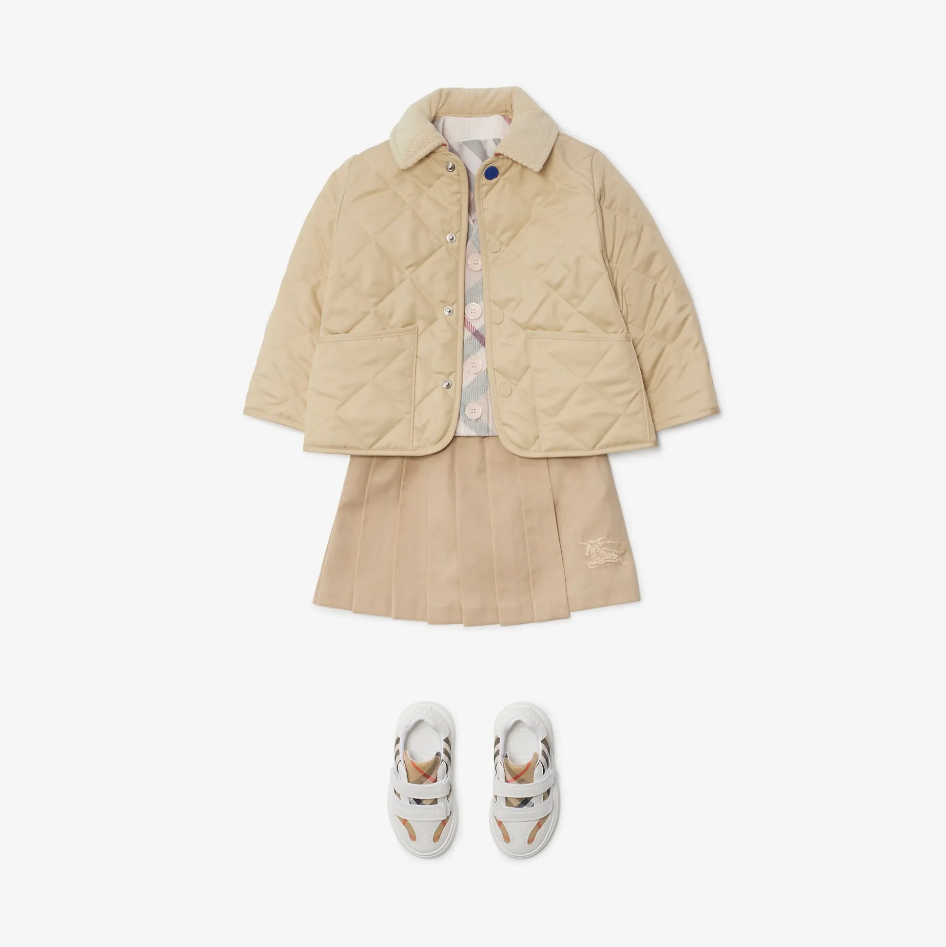 Best Sale Burberry Quilted Barn Jacket Palestone