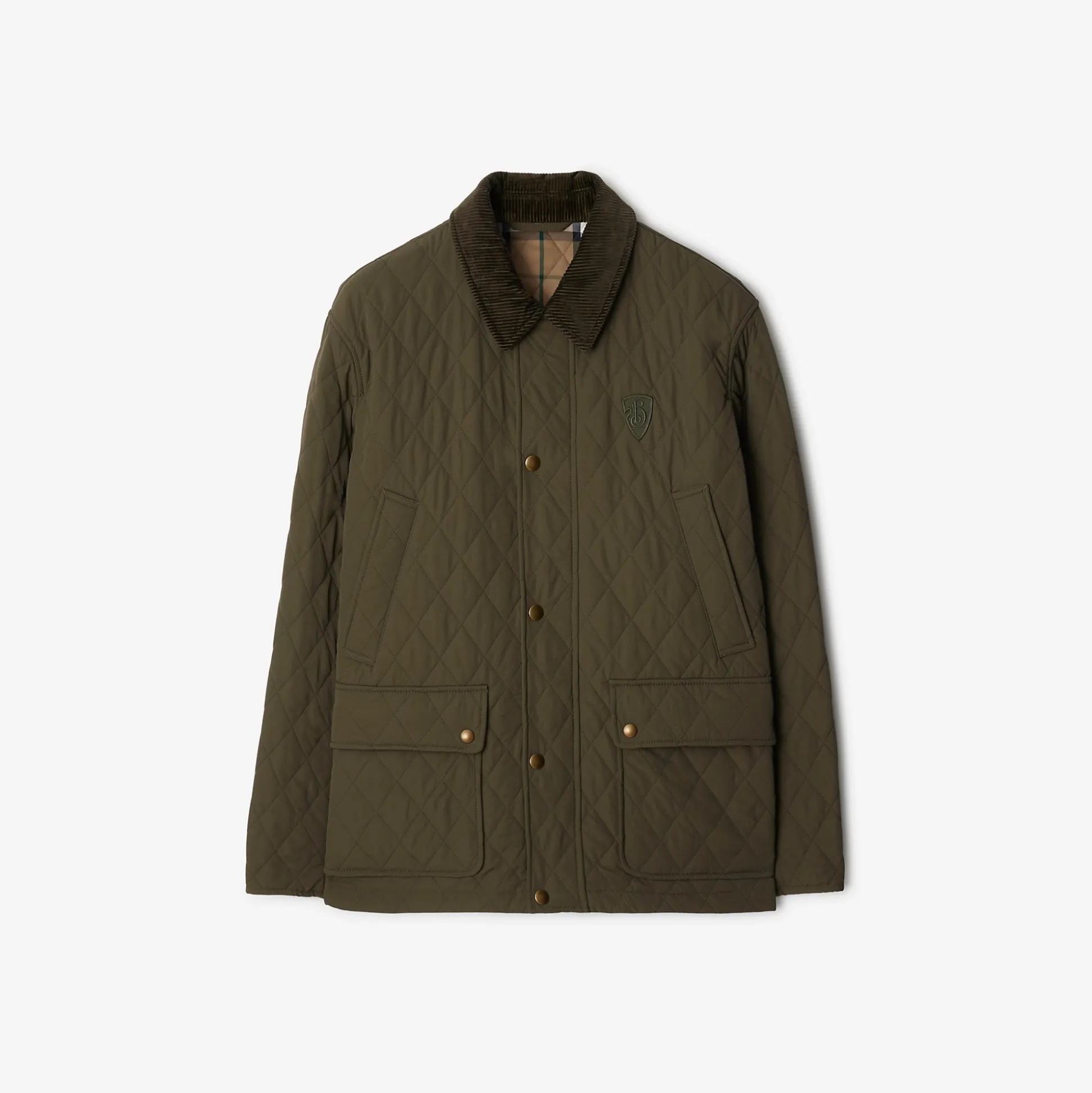 Cheap Burberry Quilted Nylon Barn Jacket Loch/linden