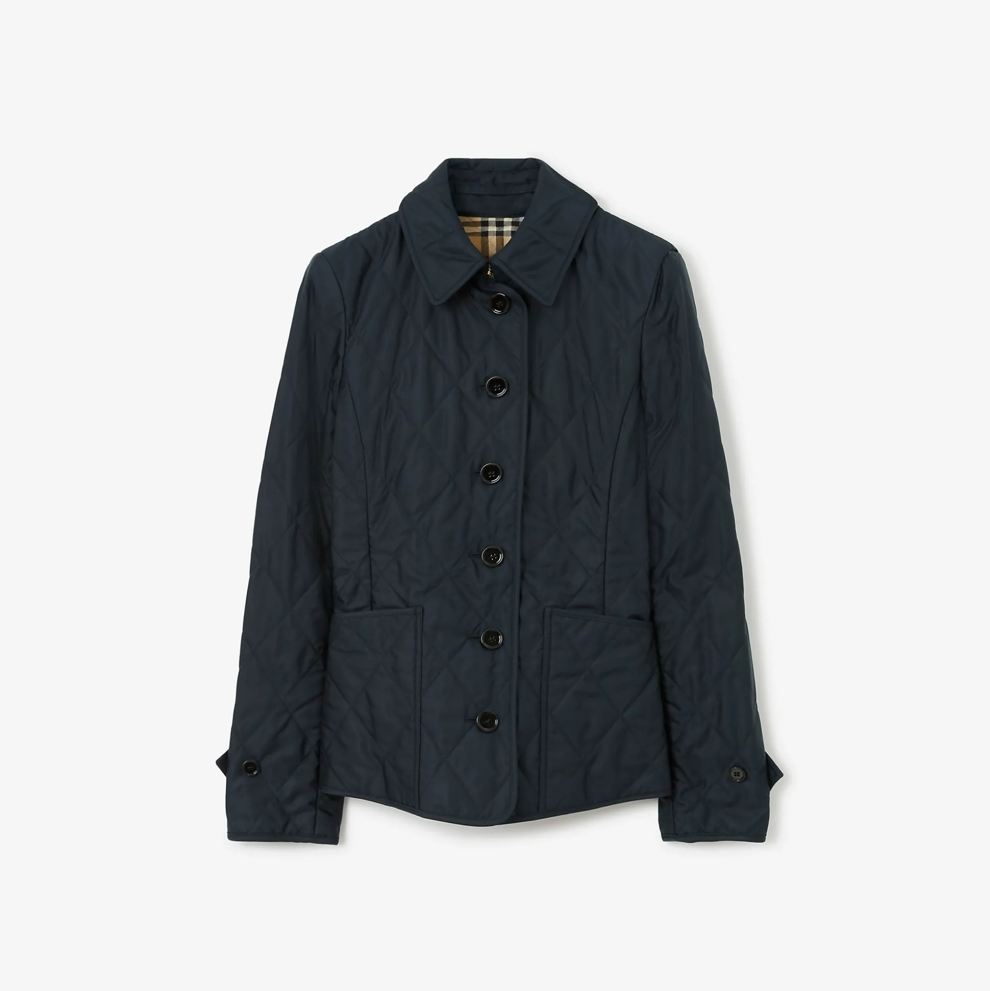 Outlet Burberry Quilted Thermoregulated Jacket Midnight