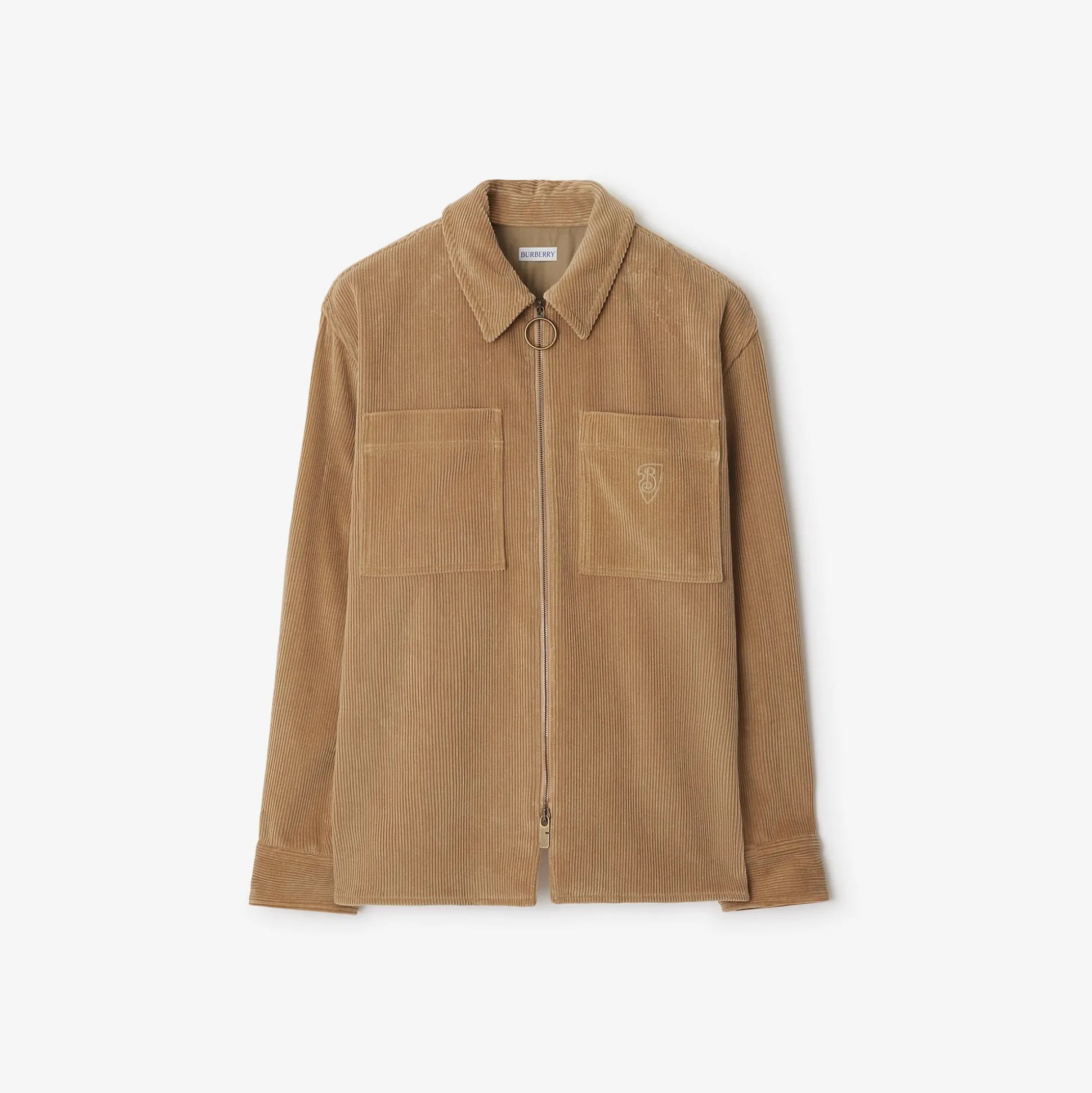 Hot Burberry Relaxed Fit Corduroy Shirt Teddy