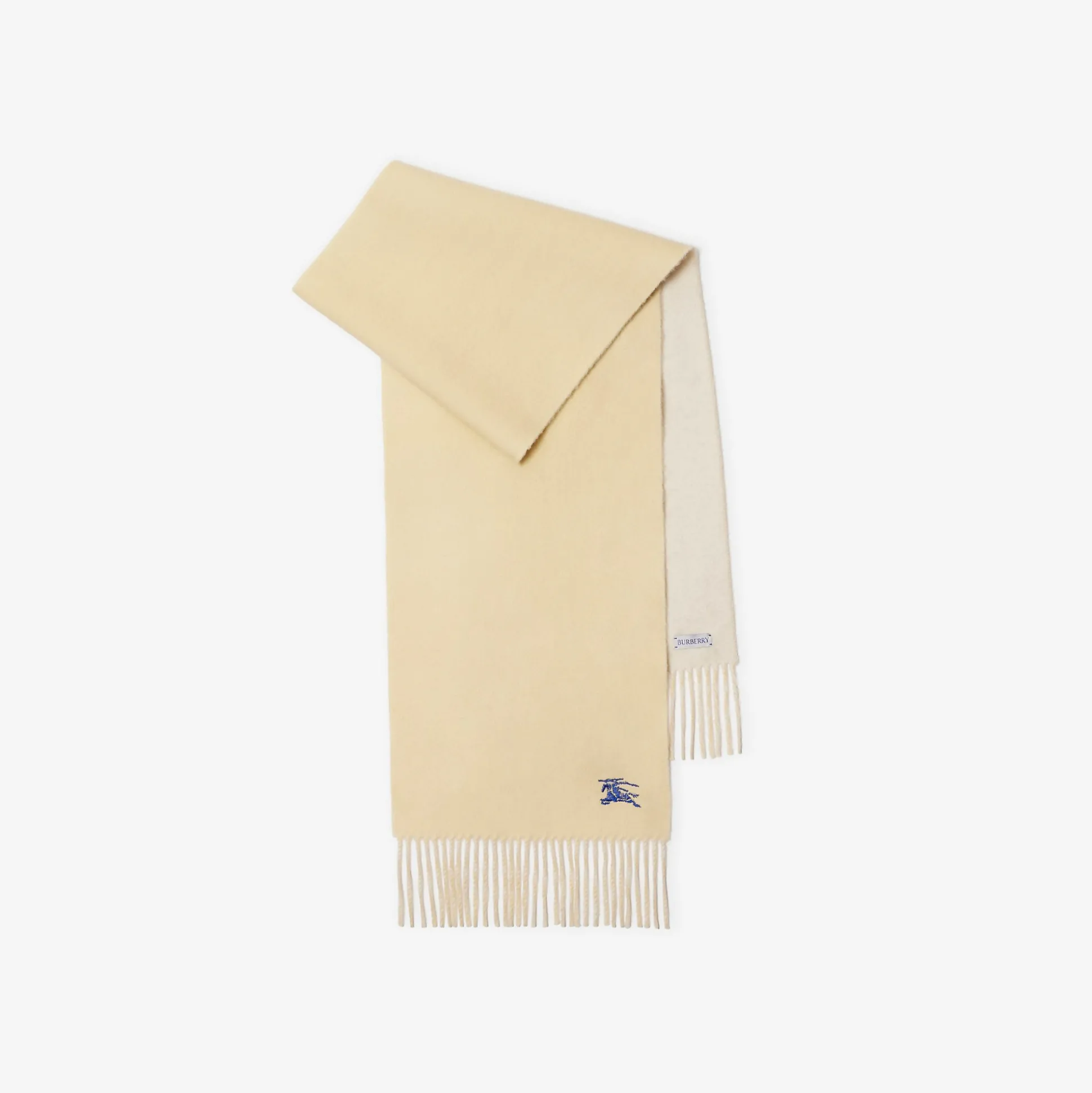 Cheap Burberry Reversible Cashmere Scarf Sandstone