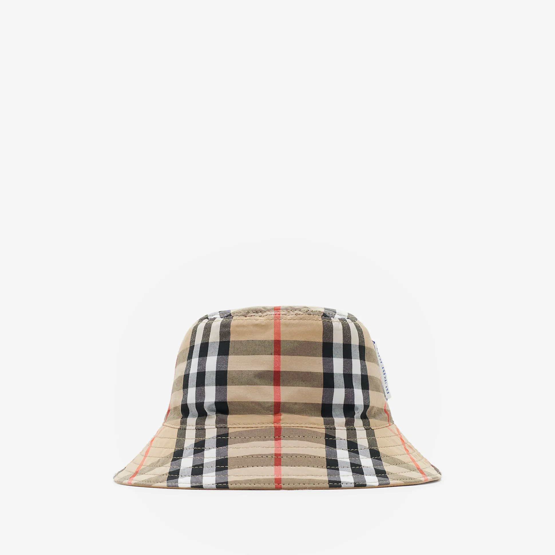 Fashion Burberry Reversible Cotton Bucket Hat Sand