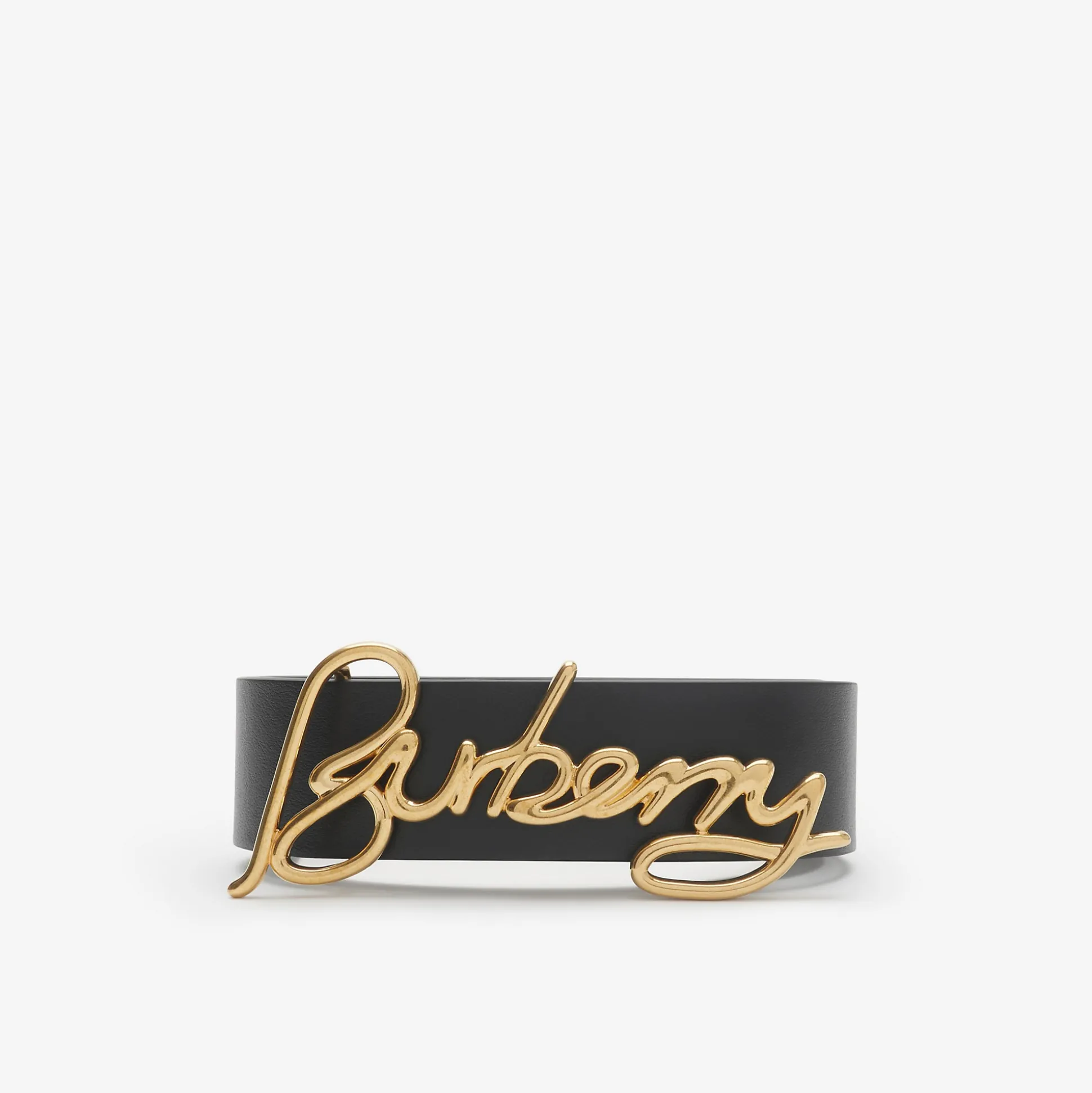 Cheap Burberry Reversible Leather Signature Belt Black/soap