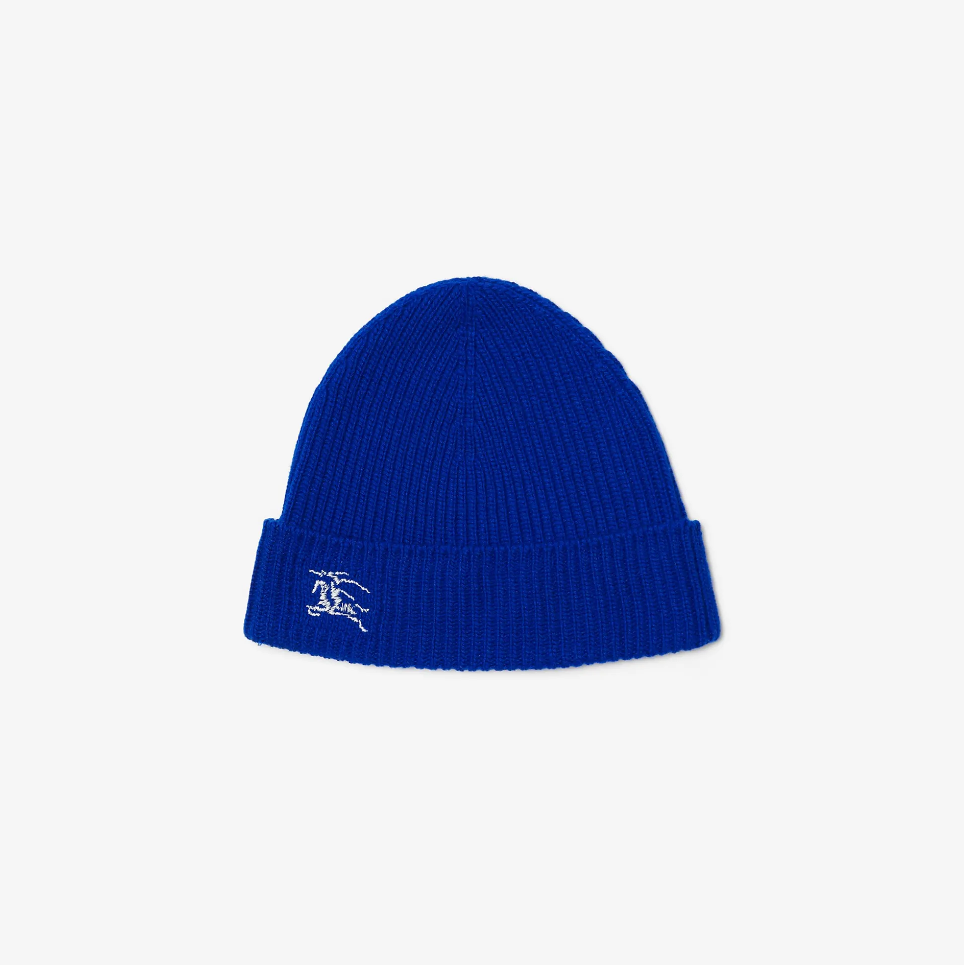 Shop Burberry Ribbed Cashmere Beanie Knight