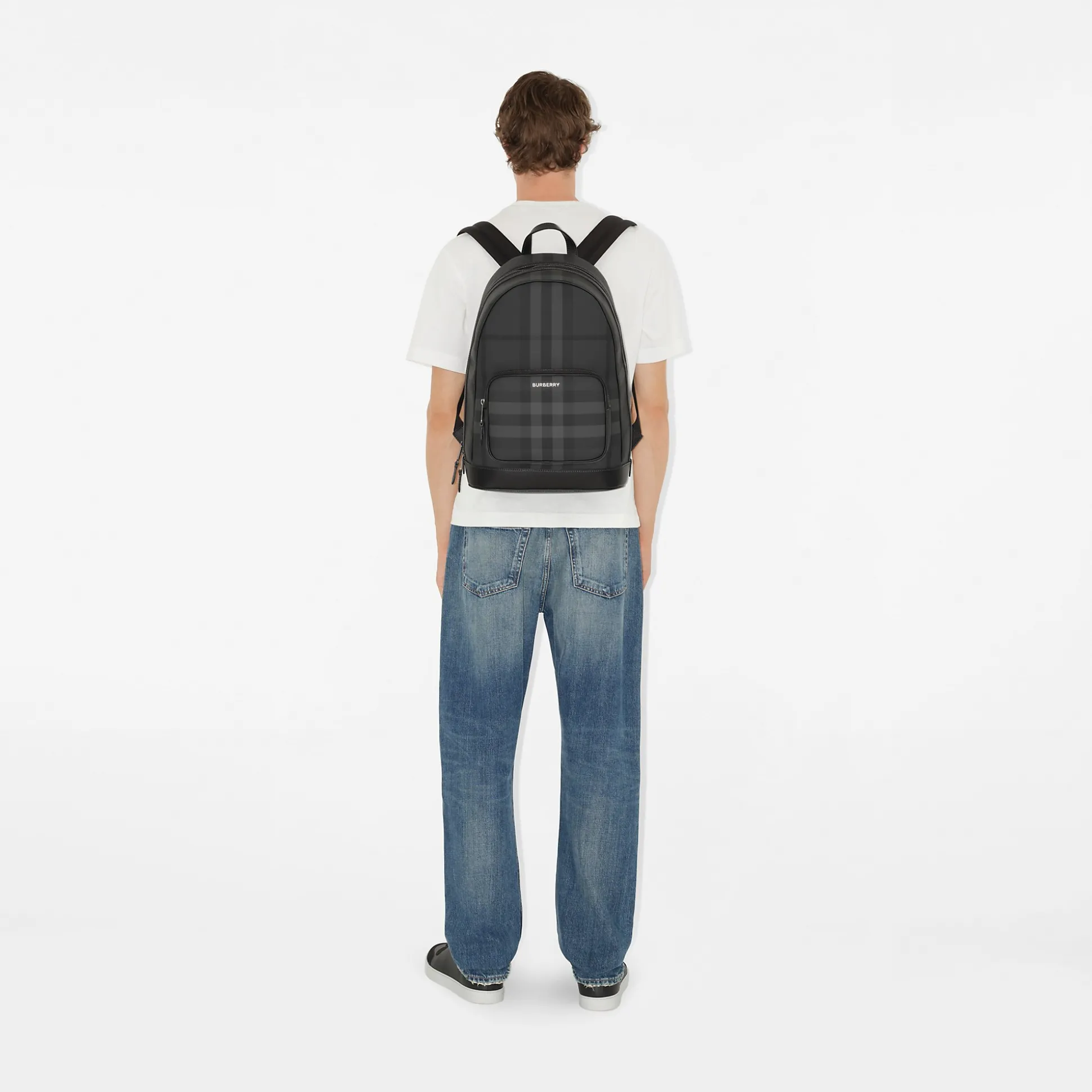 Hot Burberry Rocco Backpack Charcoal