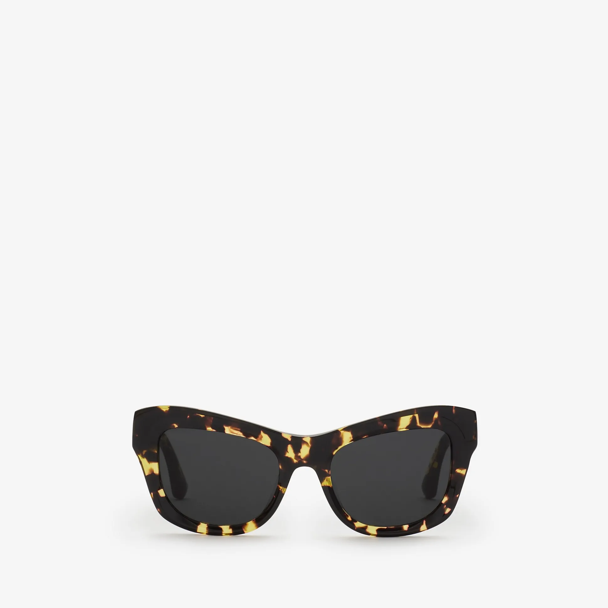 Sale Burberry Shield Hinge Cat-eye Sunglasses​ Yellowhavana