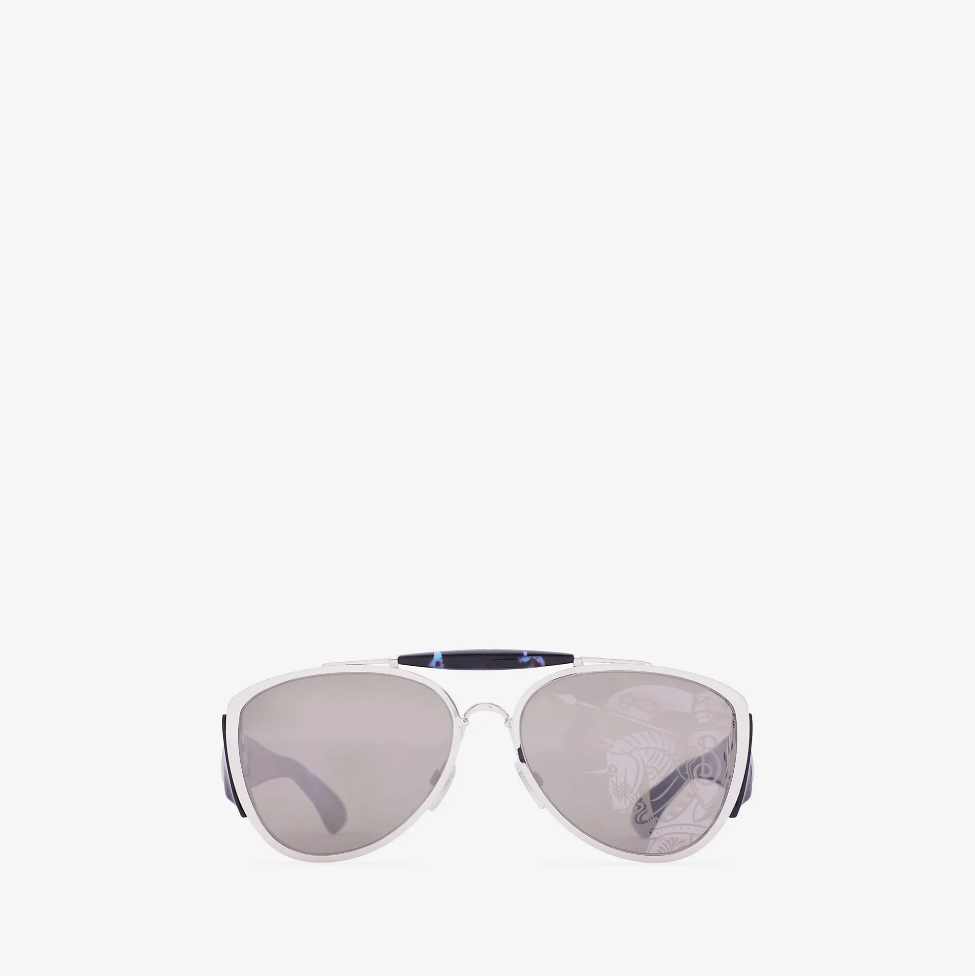 Cheap Burberry Shield Pilot Sunglasses Bluehavana