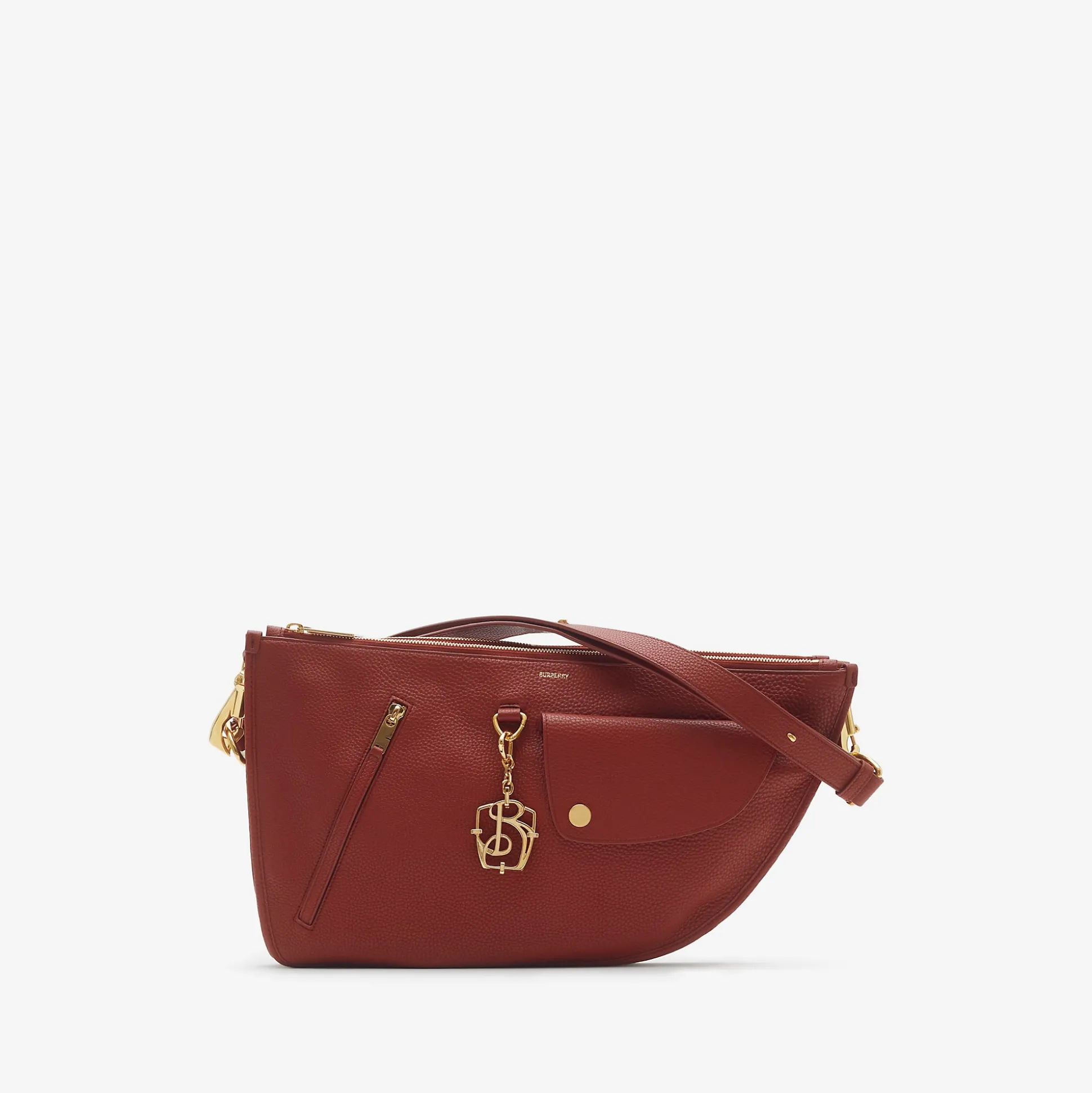 Outlet Burberry Shield Twin Bag Rust