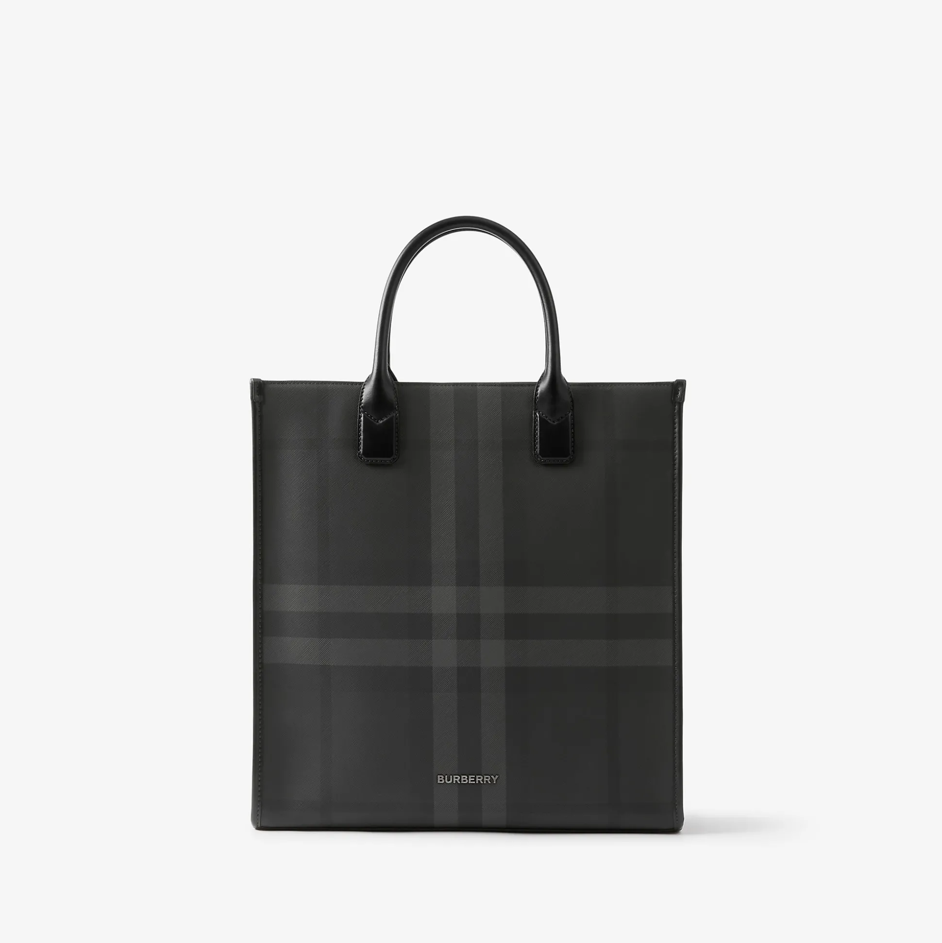 Cheap Burberry Slim Vertical Denny Tote Charcoal