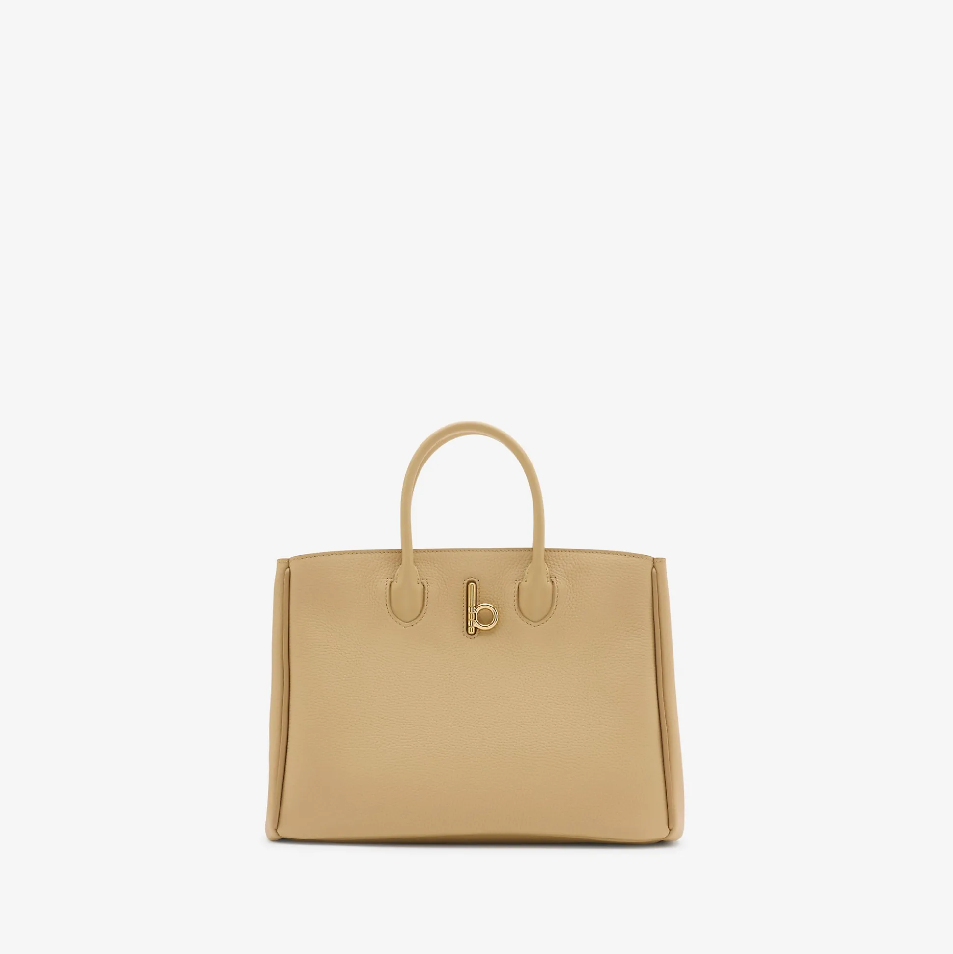 Best Burberry Small Rocking Horse Tote​ Sand