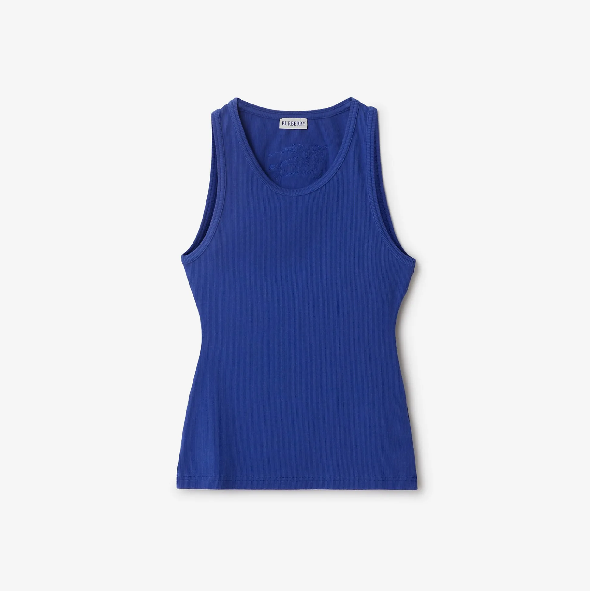 Outlet Burberry Stretch Cotton Tank Top Knight