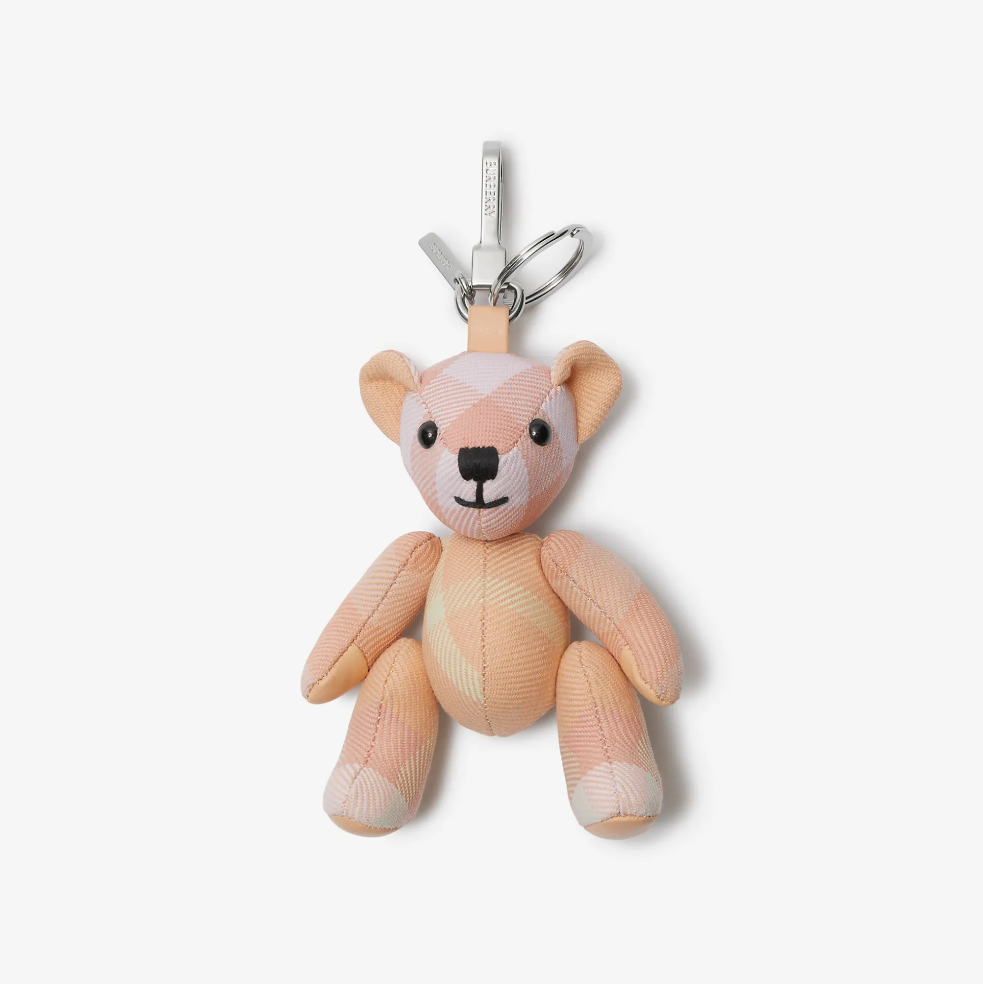 Best Burberry Thomas Bear Charm Peach