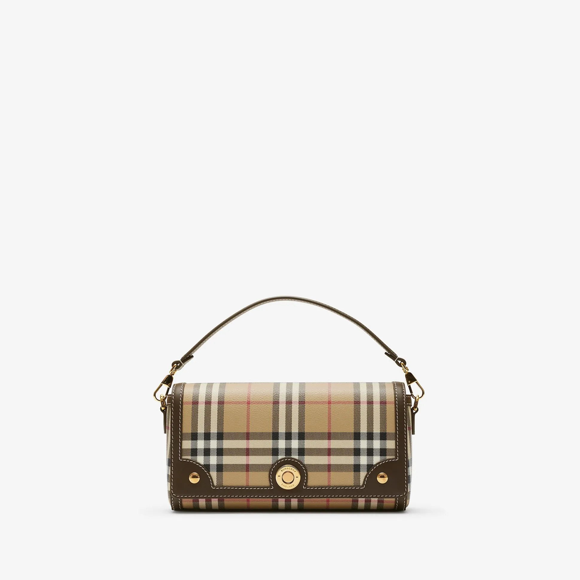 New Burberry Top Handle Note Bag Archivebeige/military