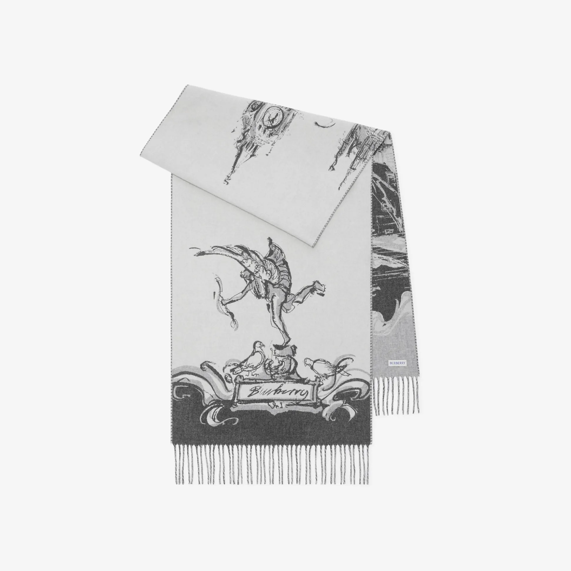 Flash Sale Burberry Westminster Cashmere Scarf WISP