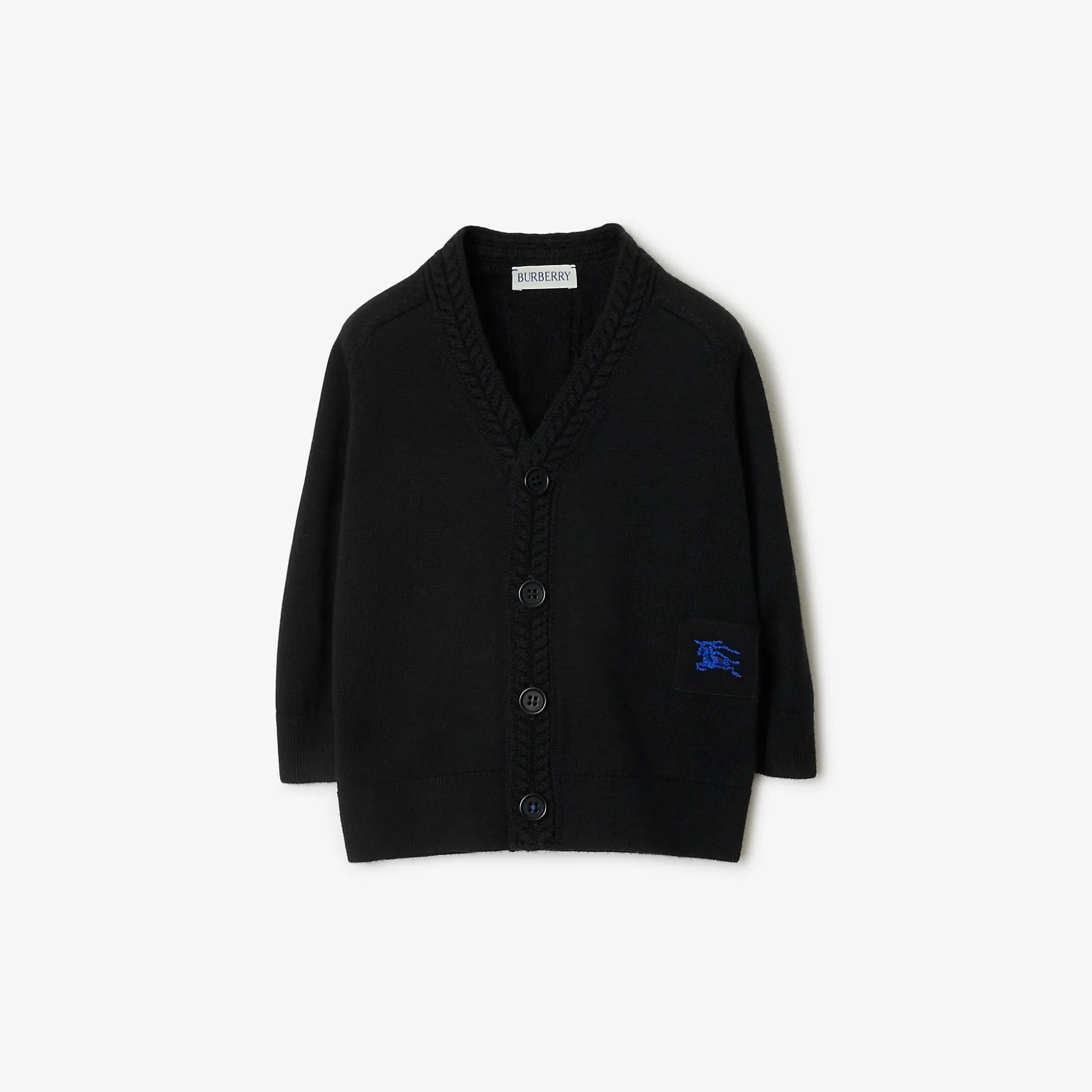 Flash Sale Burberry Wool Cardigan Black