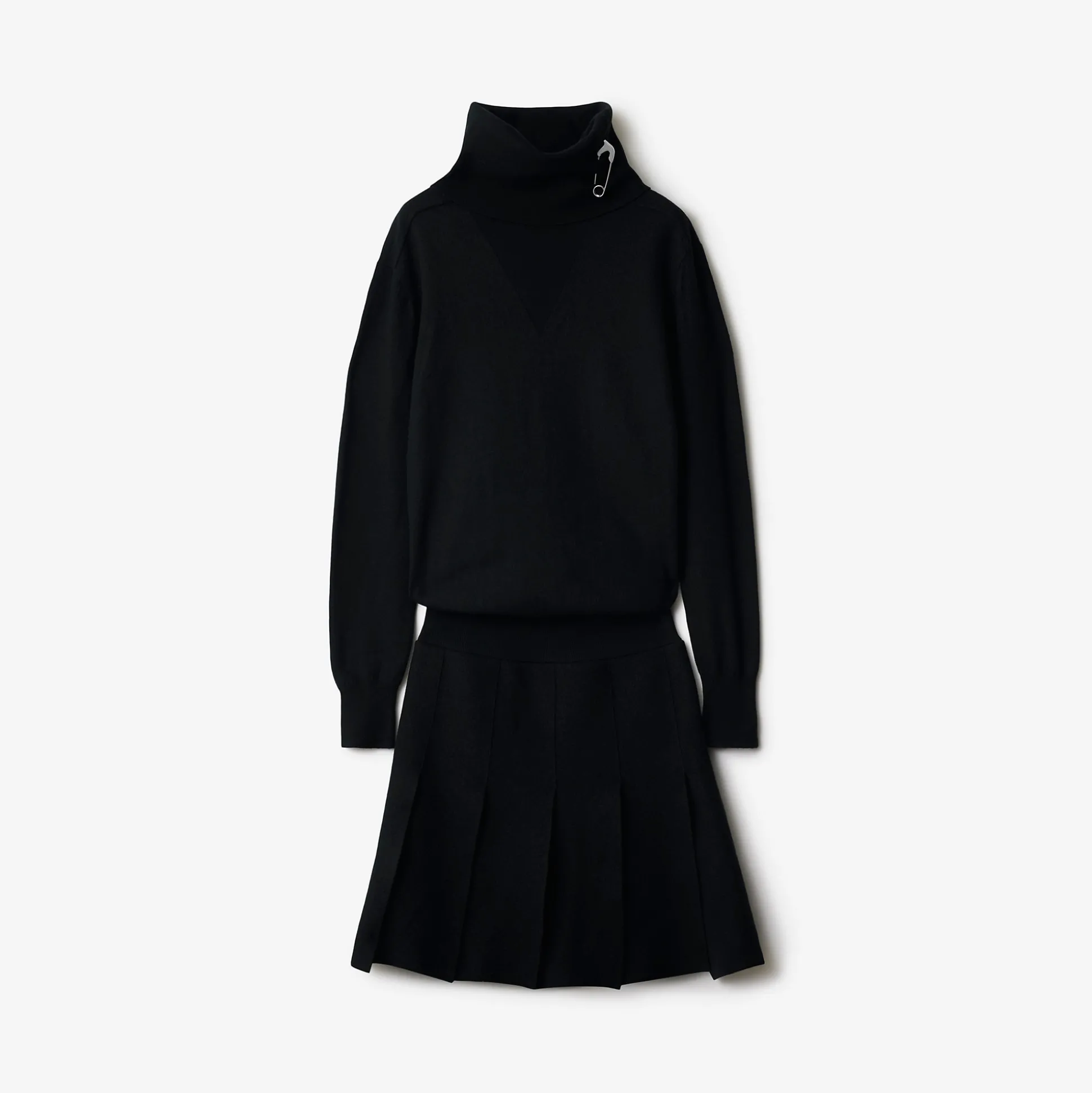 Clearance Burberry Wool Dress Coal