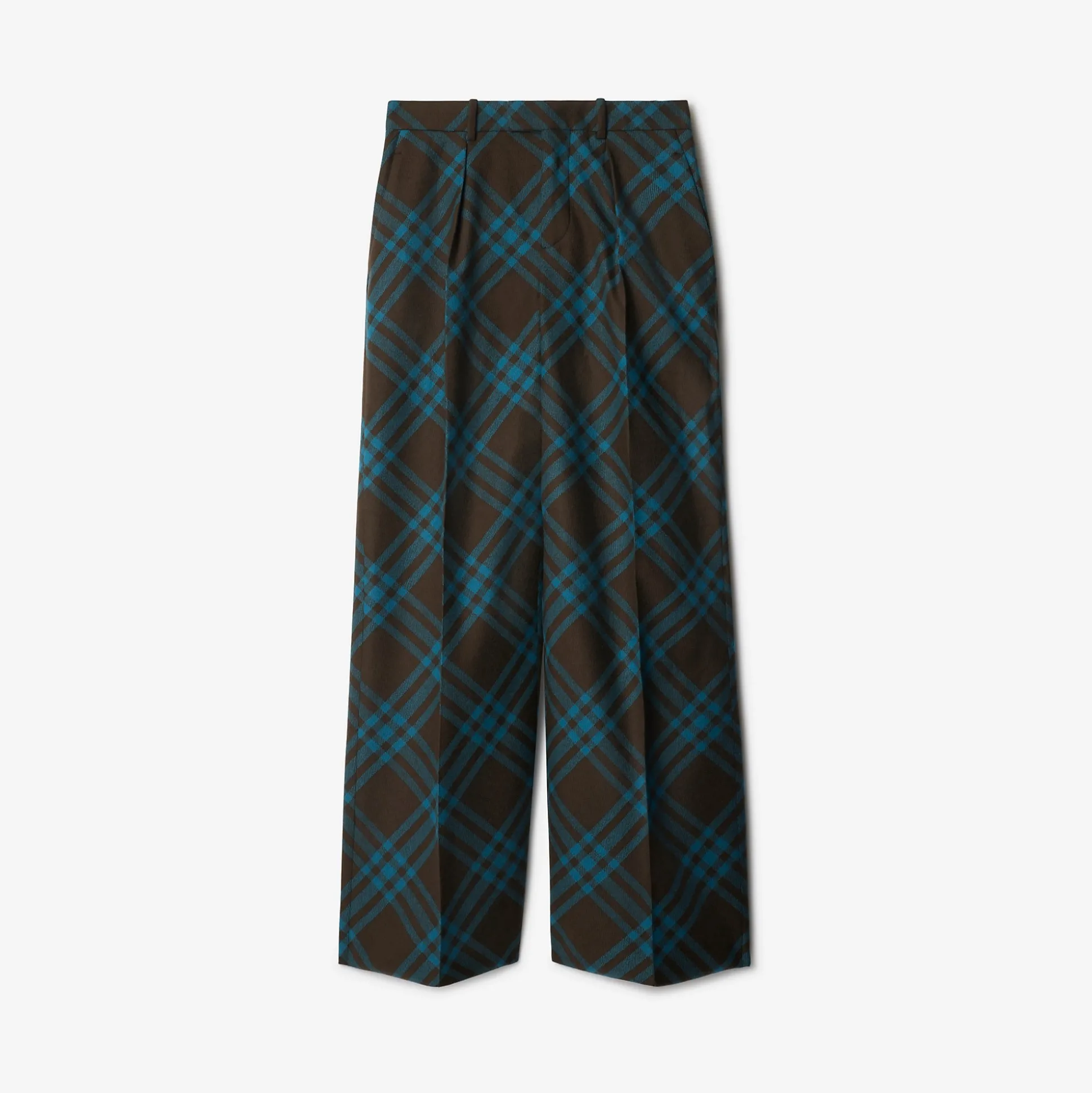 Online Burberry Wool Tailored Trousers Snug