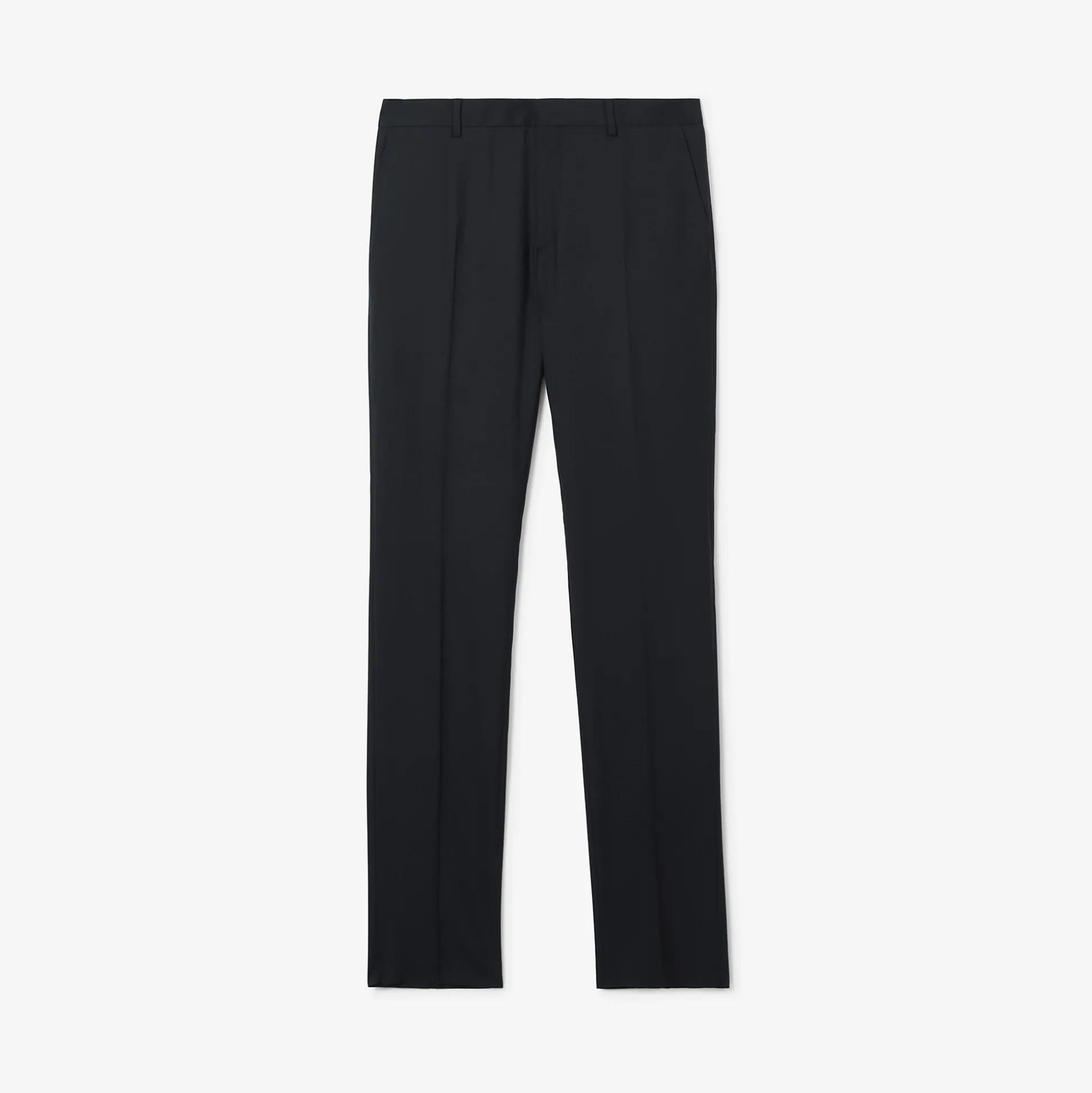 Sale Burberry Wool Tailored Trousers Darknavy