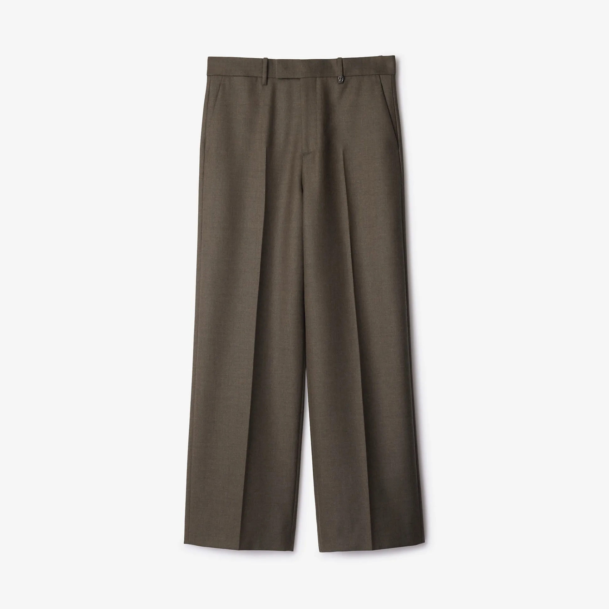 Clearance Burberry Wool Tailored Trousers Cindermelange